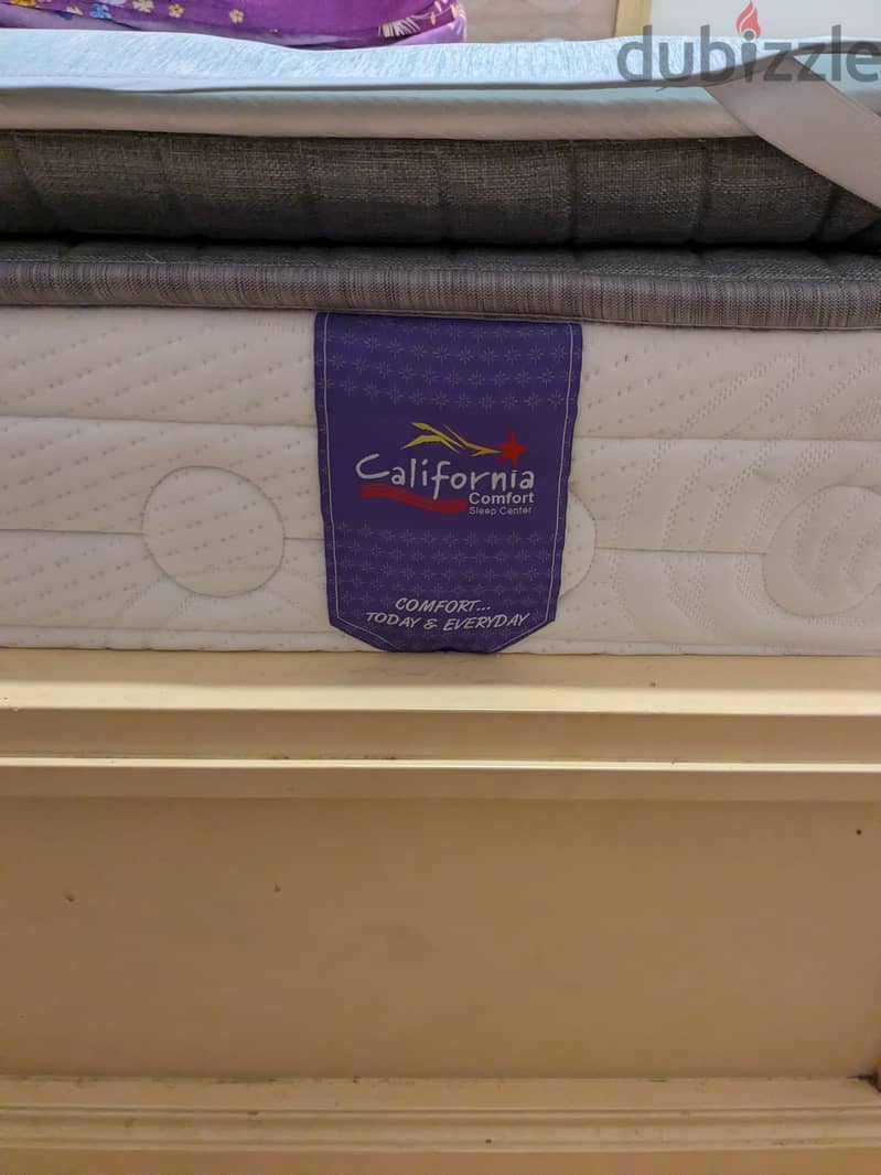 Like New California Comfort Medium Firm Mattress 0