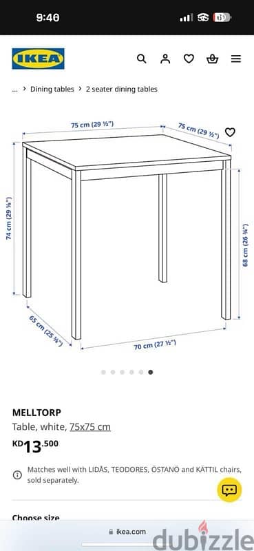 ikea table 0