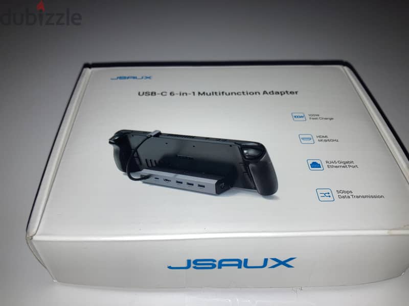 JSAUX USB-C 6 In 1 Dock for Steam Deck, Rog Ally & Legion Go. 4