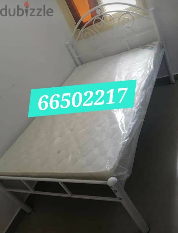 Brand new medicated mattress and bed frame pillows for sale with deliv 6