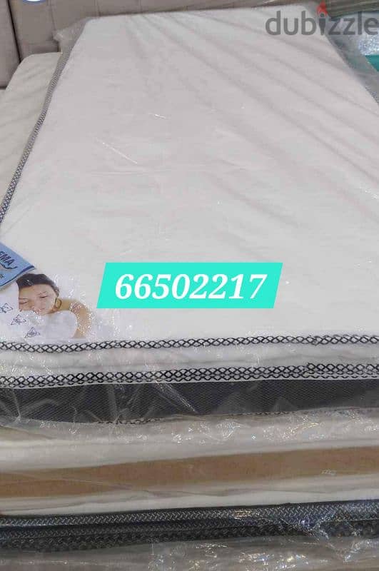 Brand new medicated mattress and bed frame pillows for sale with deliv 7