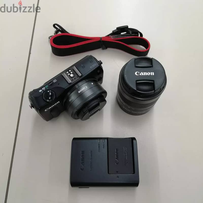 Canon Eos M Double Lens Kit Mirrorless Single Camera 0