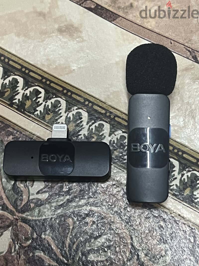 boya v1 mic iPhone 1