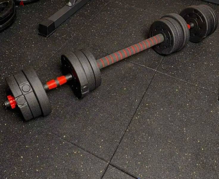 PVC 15KG, 20KG ADJUSTABLE DUMBBELLS 5