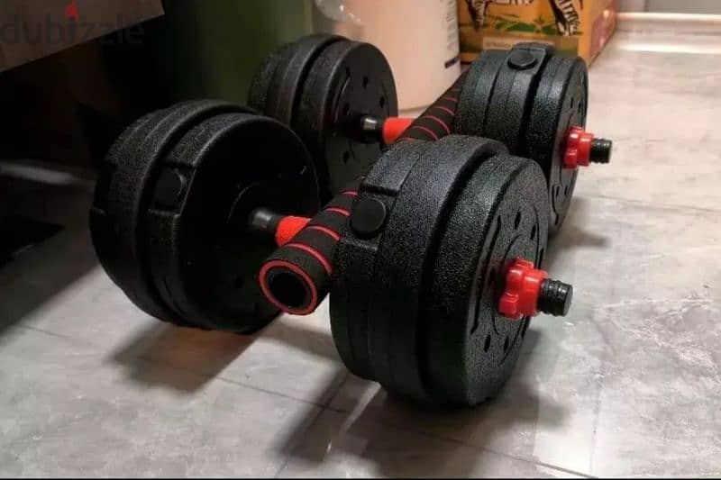 PVC 15KG, 20KG ADJUSTABLE DUMBBELLS 0