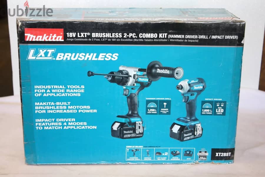 WhatsApp + 31 687 040 Makita 18V LXT Li-Ion Hammer Drill-Driver/Impact 0