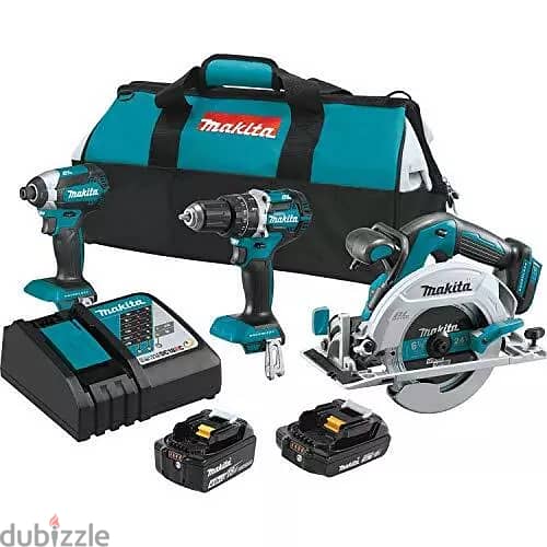 WhatsApp +31687040507 Makita XT333X1 18V LXT Brushless Cordless 3-Pc. 0