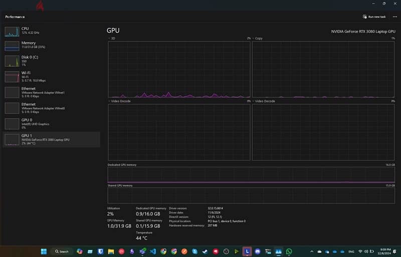 LEGION GAMING LAPTOP i9-11980HK 7