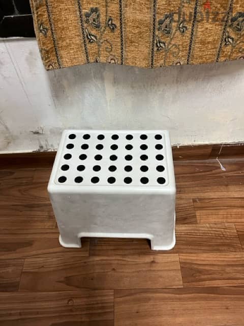 For Sale: IKEA White Stool 0