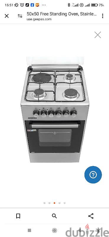 free standing oven 0