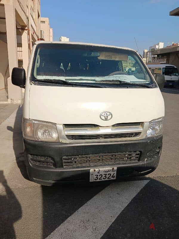 Toyota Hiace 2008 2