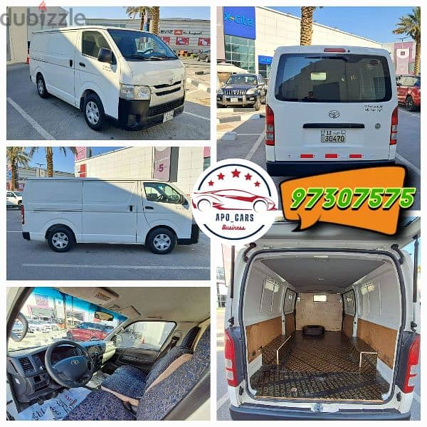 Toyota Hiace Box Cargo 2015 8