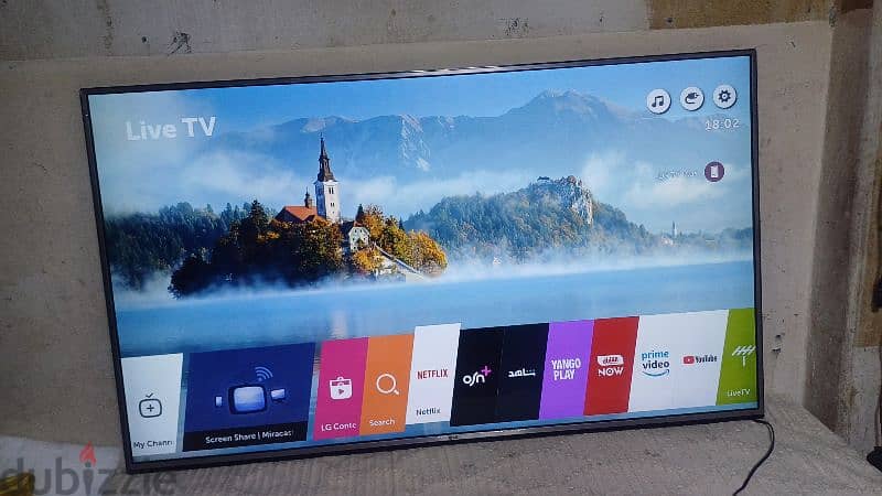 LG 65" Ultra HD 4K Smart TV new condition 0