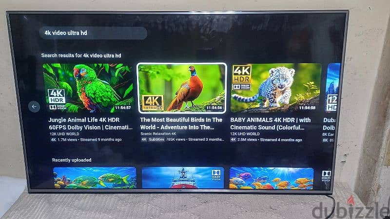 LG 65" Ultra HD 4K Smart TV new condition 1