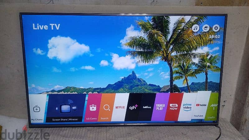 LG 65" Ultra HD 4K Smart TV new condition 6