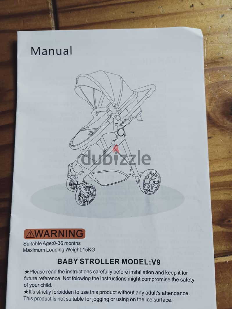 Baby Stroller Model v9 2