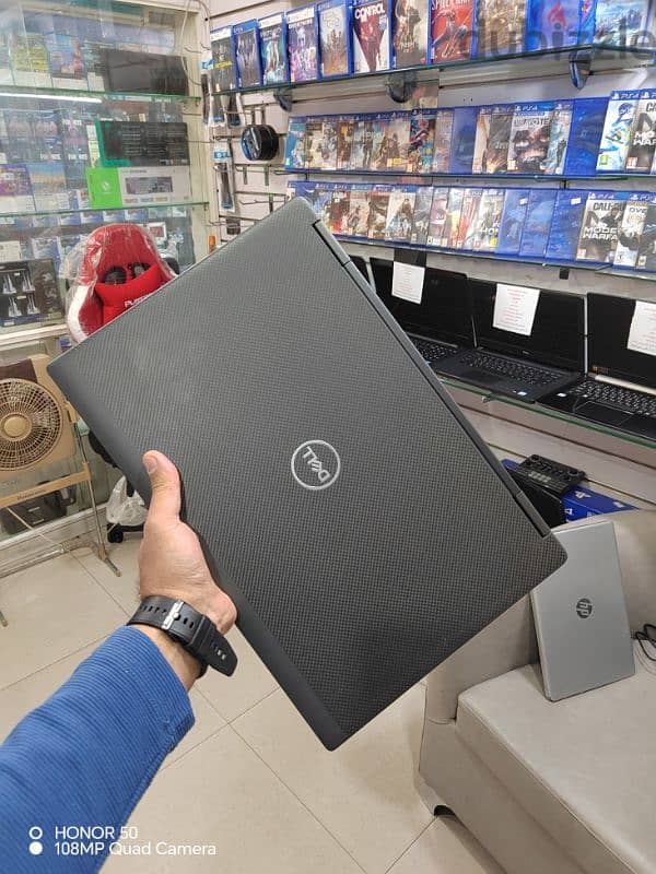 dell precision core i7 9 generation Ram 16 2 Hard ssd ديل جيل تاسع 0