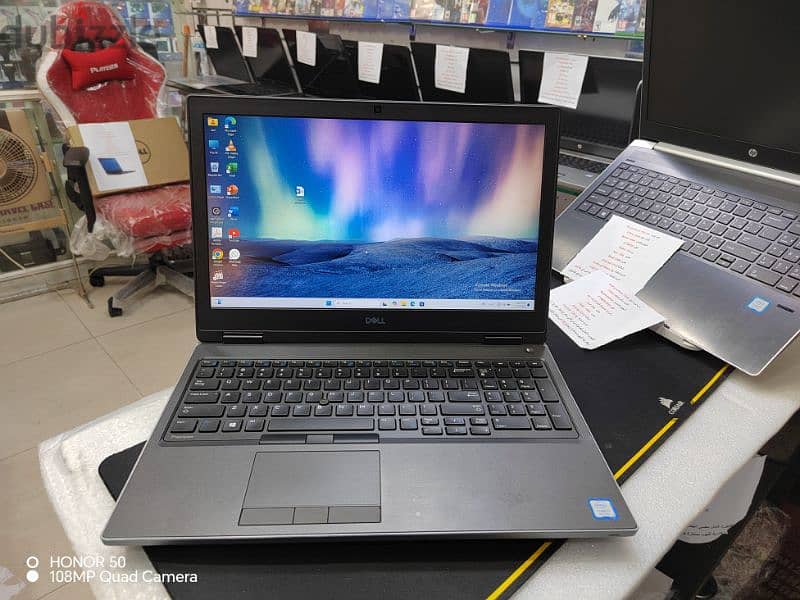 dell precision core i7 9 generation Ram 16 2 Hard ssd ديل جيل تاسع 7