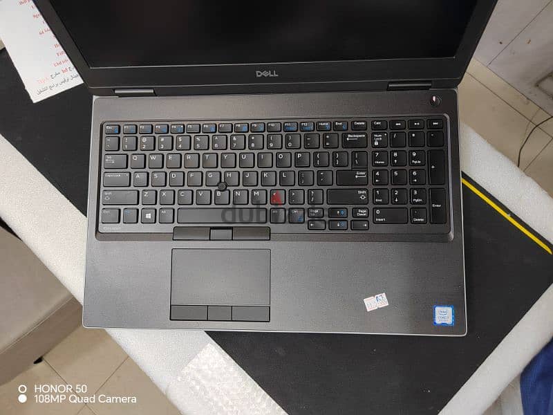 dell precision core i7 9 generation Ram 16 2 Hard ssd ديل جيل تاسع 8