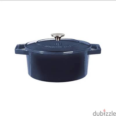 Cast Iron Petite Casserole Berlinger Haus BH-6521 Аquamarine Collectio