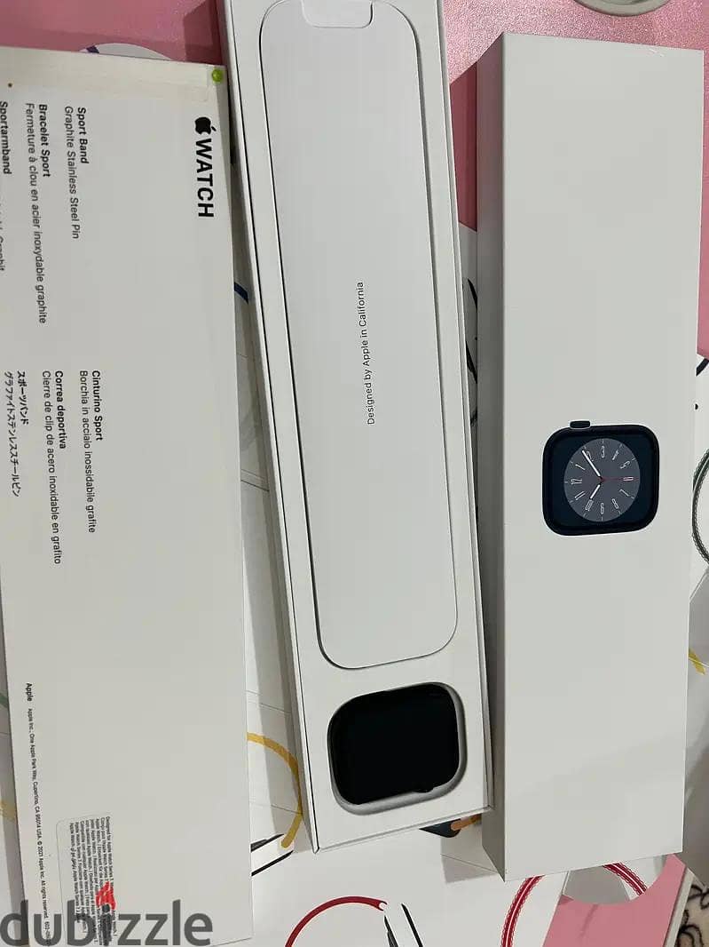 Apple Watch Series 8 (GPS) 45mm Mid Night Aluminum Case 5