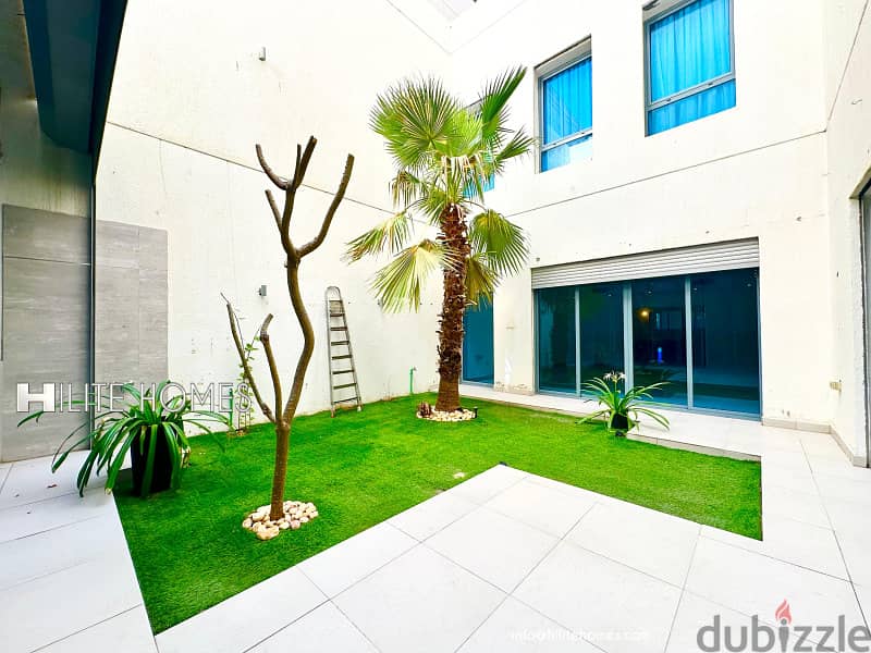 THREE BEDROOM BRIGHT BASEMENT FOT RENT WITH POOL IN ABU FATAIRA 0