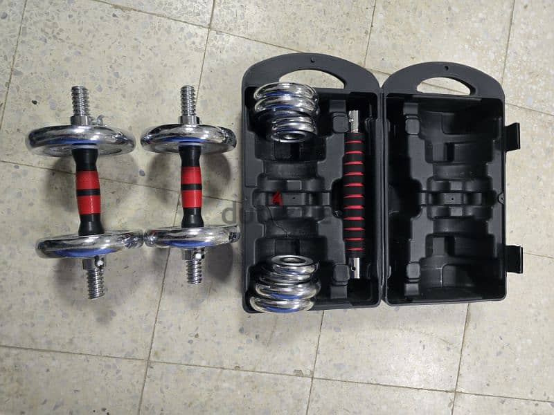 Home Fitness Gym + 20 KG Dumble Set 1