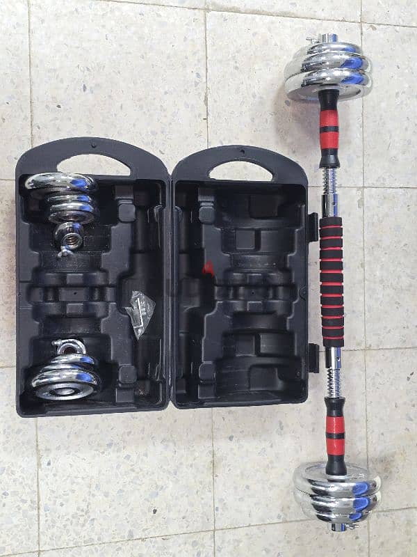 Home Fitness Gym + 20 KG Dumble Set 4