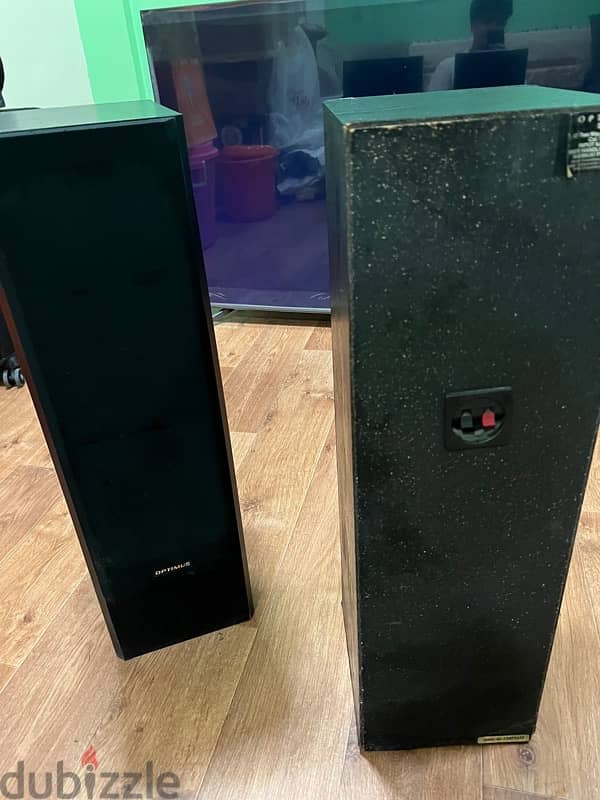 OPTIMUS STS 600 DUAL SPEAKERS FOR SALE IN EXCELLENT CONDITION 7