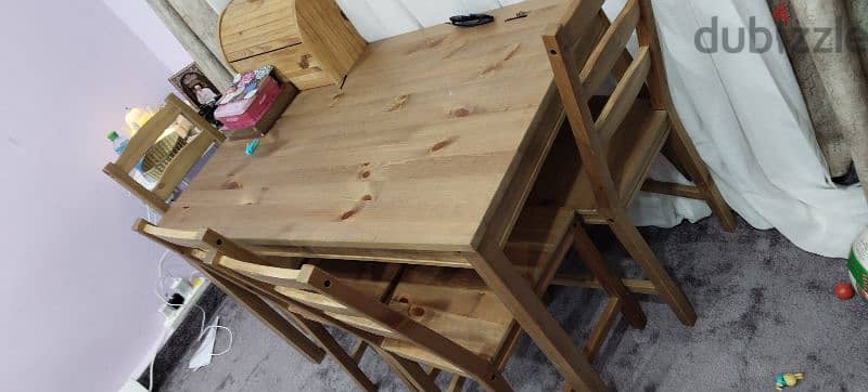 Ikea wooden dinning table 3