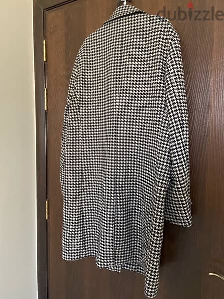 Lauren By Ralph Lauren Houndstooth Coat 1