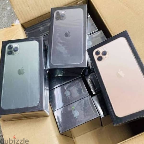 BRAND NEW APPLE IPHONE 11 PRO MAX 256GB NOW AVAILABLE!!! 0