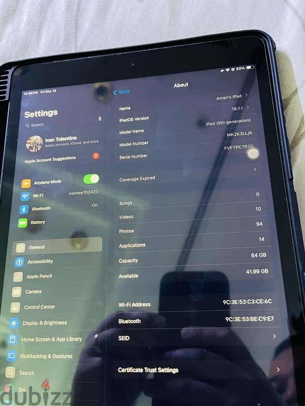 ipad 9th gen 8