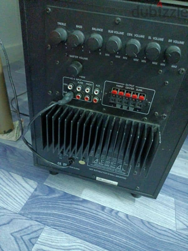 wansa 8 inches subwoofer powerful Bass good condition 2