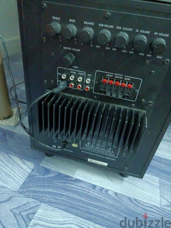 wansa 8 inches subwoofer powerful Bass good condition 5