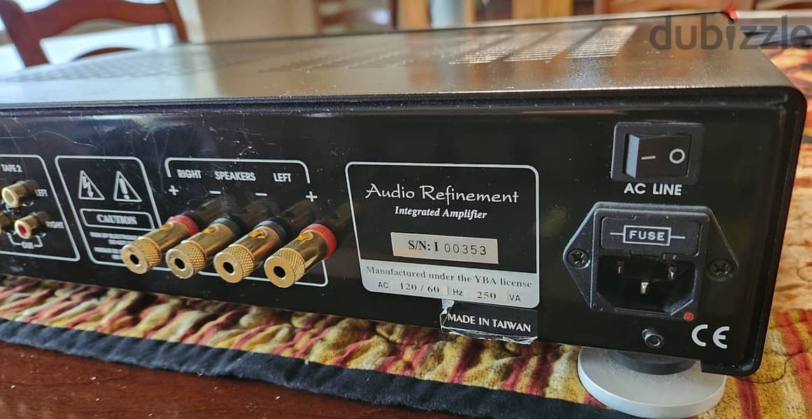 Audio Refinement Complete Integrated Amplifier by YBA 3