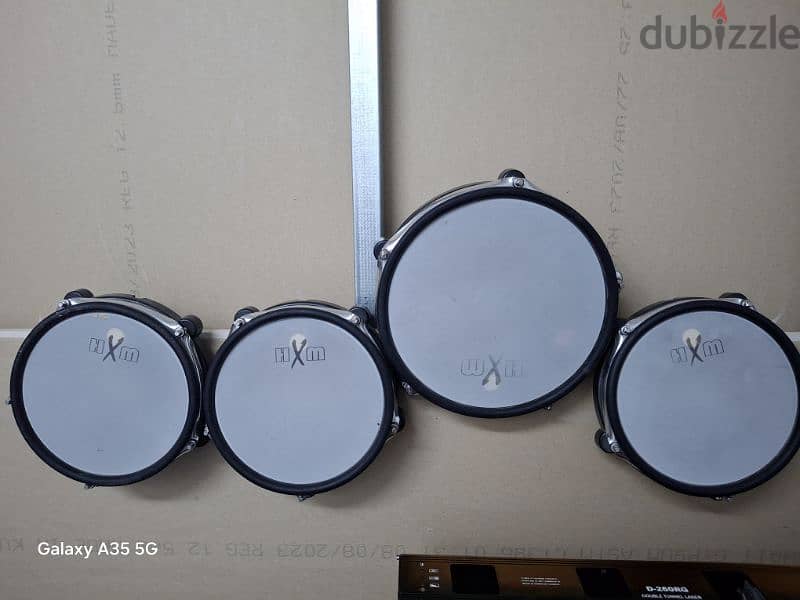 drums tom pad 4 piece . 40kd 0