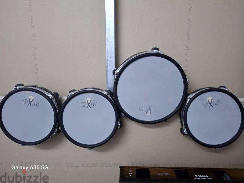 drums tom pad 4 piece . 40kd 1