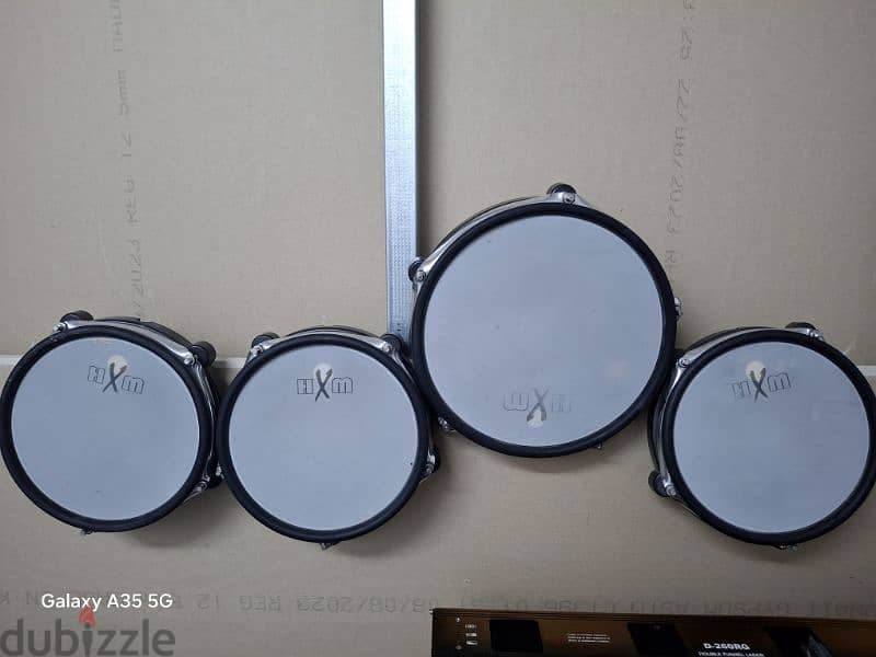 drums tom pad 4 piece . 40kd 2