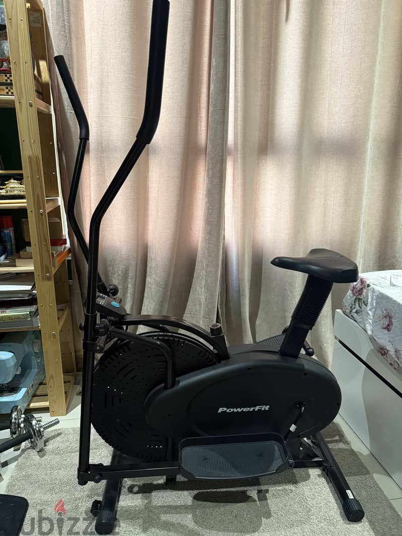 Powerfit elliptical bike 2 in 1 0