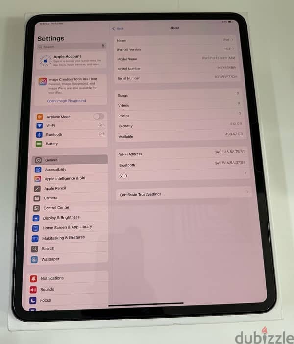 Apple iPad Pro 13” M4 512 GB WiFi Space Black Used! 6