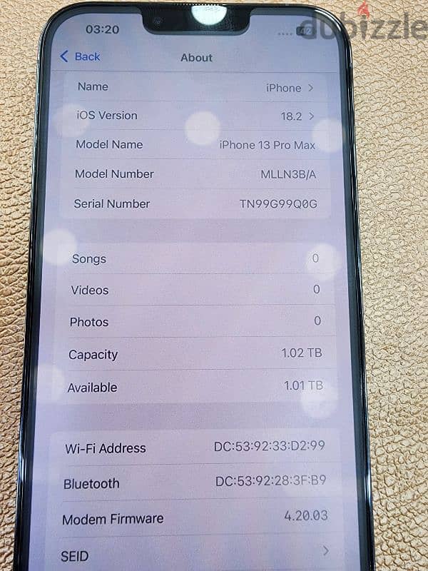 iphone 13pro max 1Tb very neat and clean 6