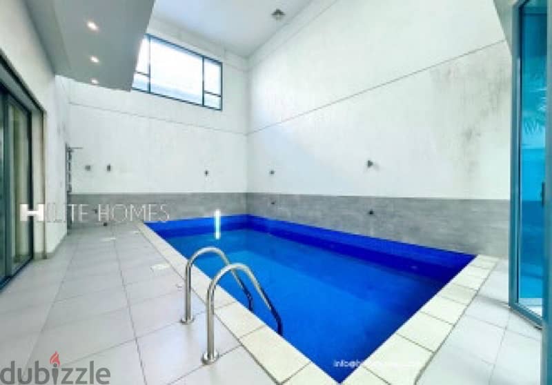 Three bedroom spacious floor with private pool and garden,Abu faheira 1