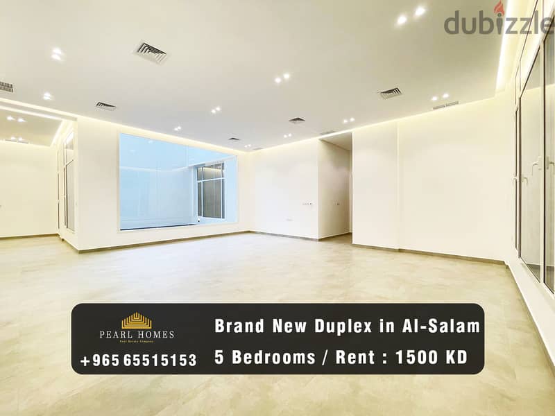 Brand New Duplex for Rent in Al-Salam Area  New Building 0