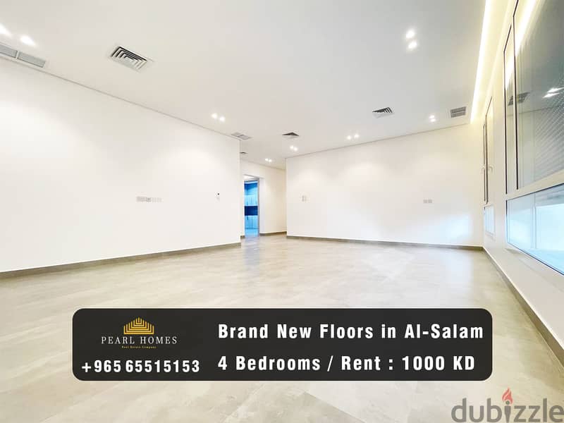 Brand New Floors for Rent in Al-Salam Area 0