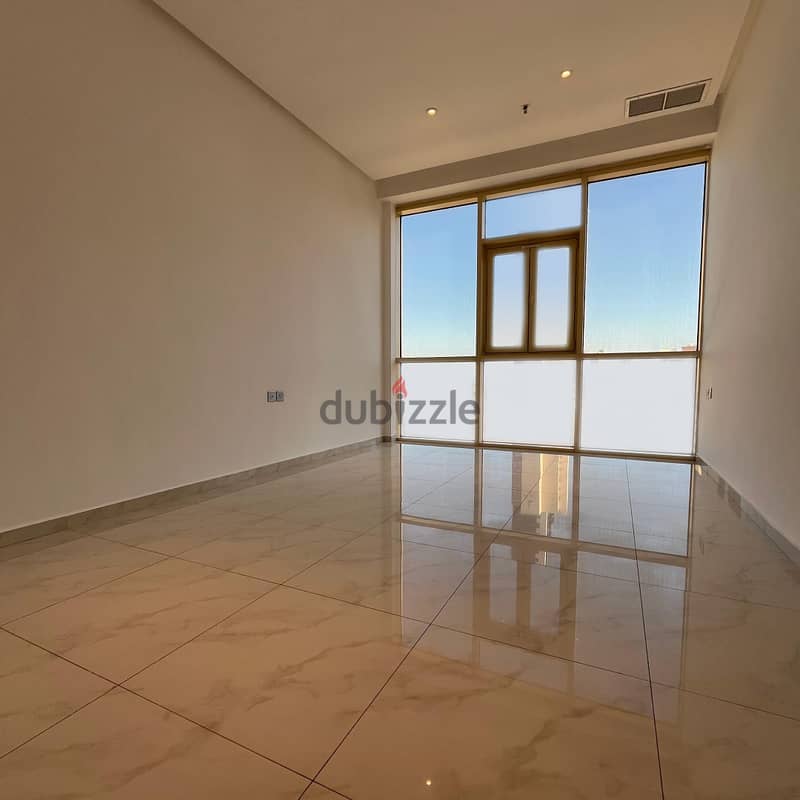 Semi furnished apartment with sea view for rent in Salmiya 2