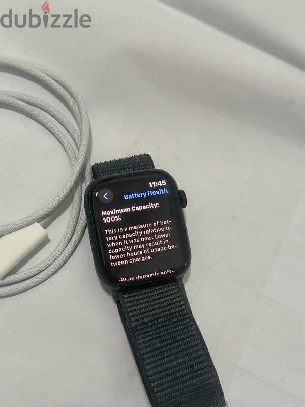 Apple Watch 45mm Series 9 black color 4