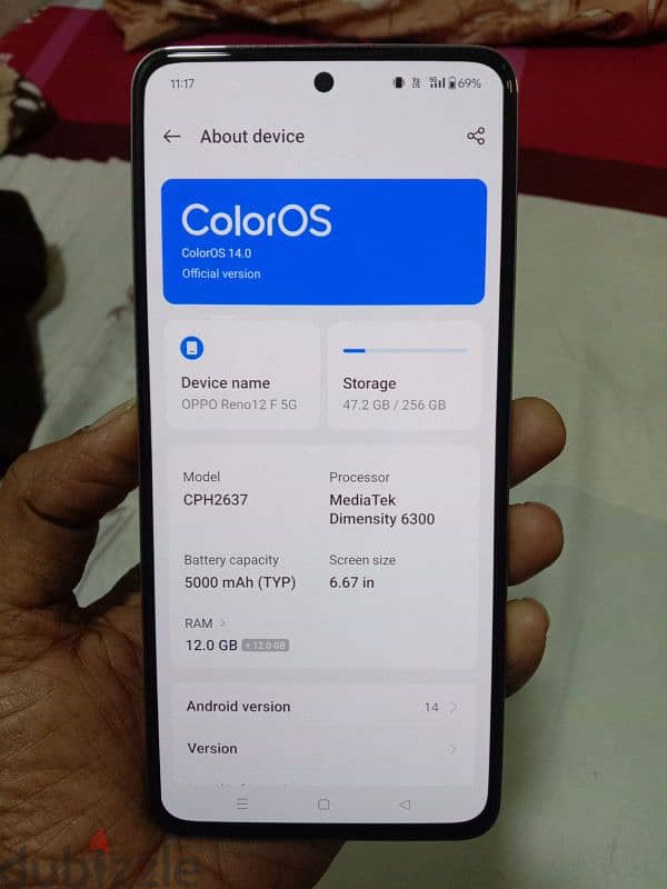 oppo reno 12f 5g 256gb. 3