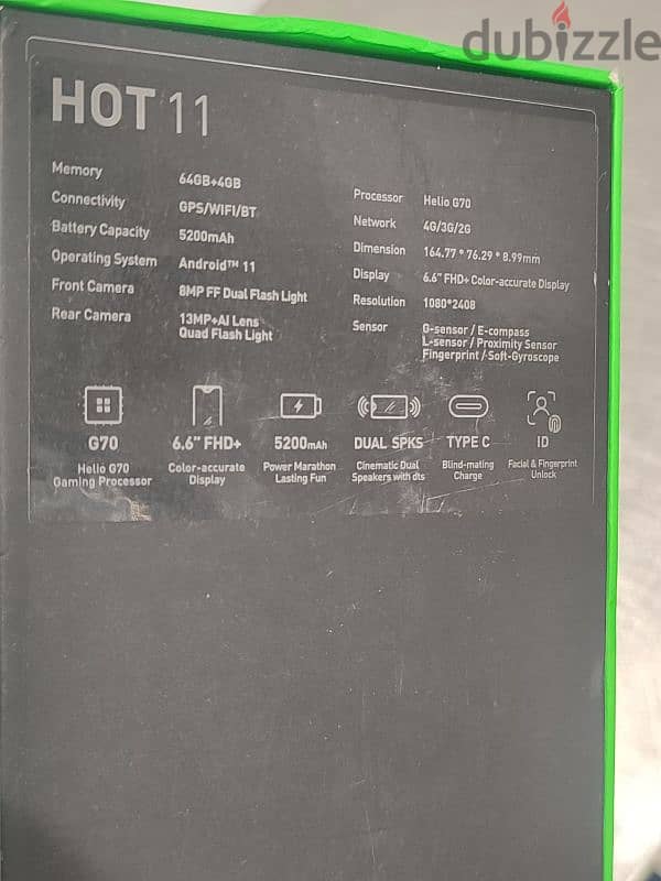 infinix hot 11 4 ram 64 memory 6