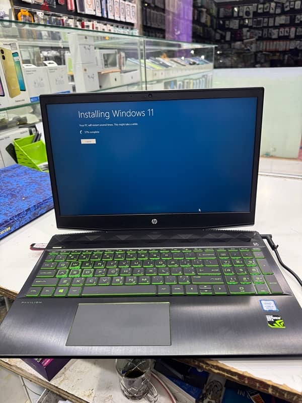 Hp Gameing Laptop intel Core i5 8TH Ram 8GB SSD 256GB+ HDD 1TB Ghrap 0